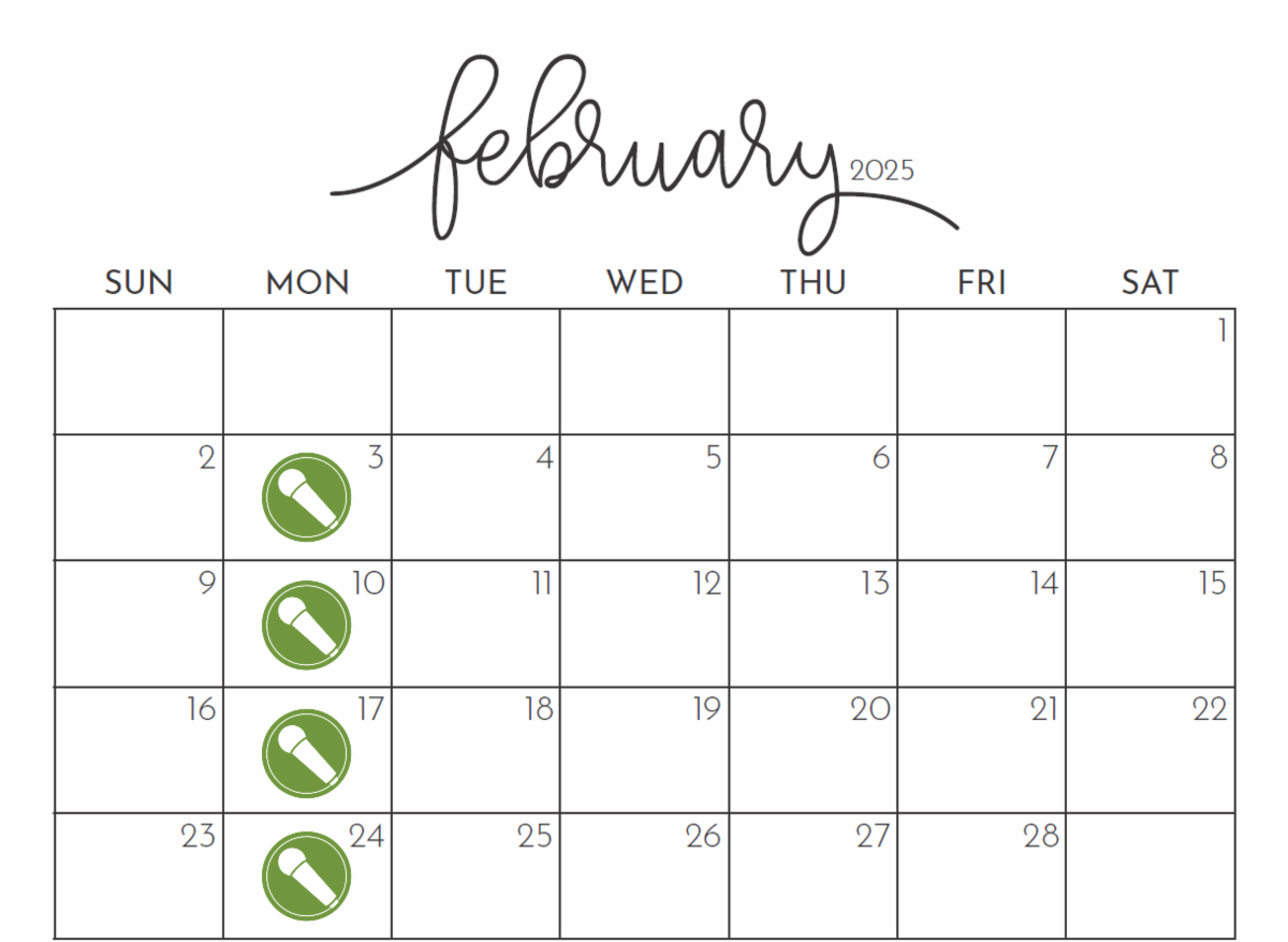 February Calendar