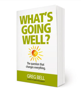 What's Going Well book cover by Greg Bell